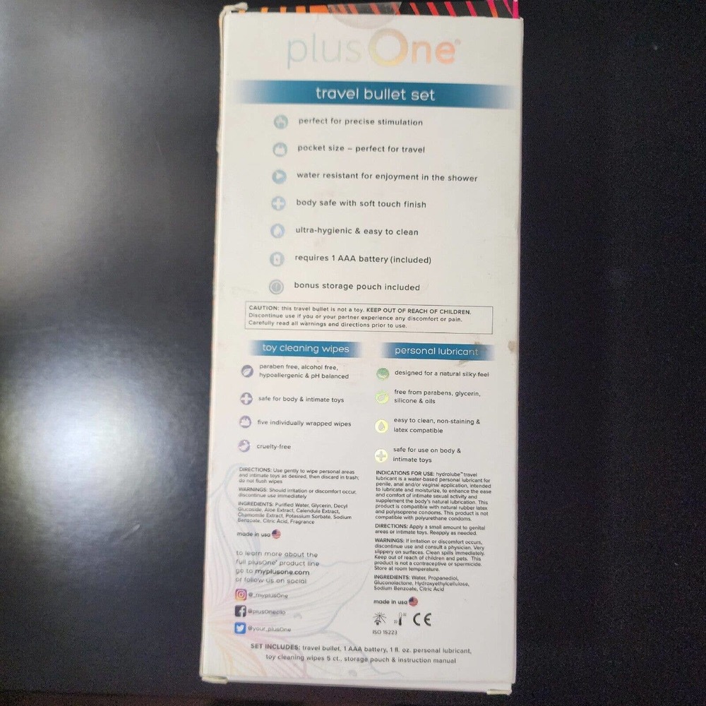 Plus One Travel Bullet Set - Picture 4 of 5
